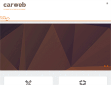 Tablet Screenshot of carweb.co.uk