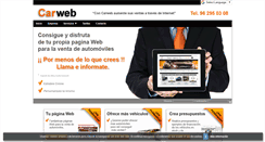 Desktop Screenshot of carweb.es